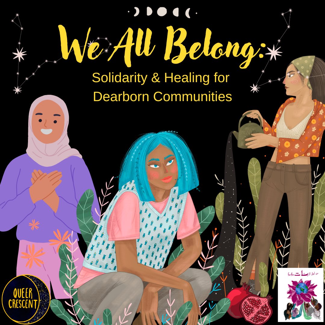 queercrescent's tweet photo. Queer Crescent is in solidarity with Dearborn communities who are facing homophobic, transphobic and gendered violent attacks from the right-wing ahead of mid-term elections. #Love4Dearborn https://t.co/8QlLerVmGk