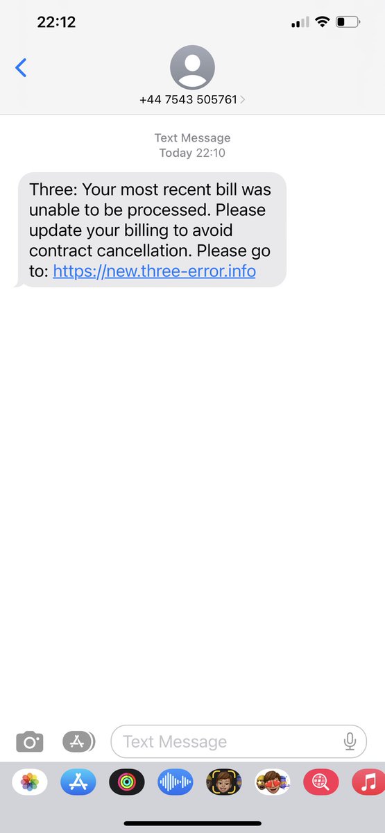 jessyoung93's tweet photo. @ThreeUK some loser pretending to be you guys again… https://t.co/8eDxQqvskV