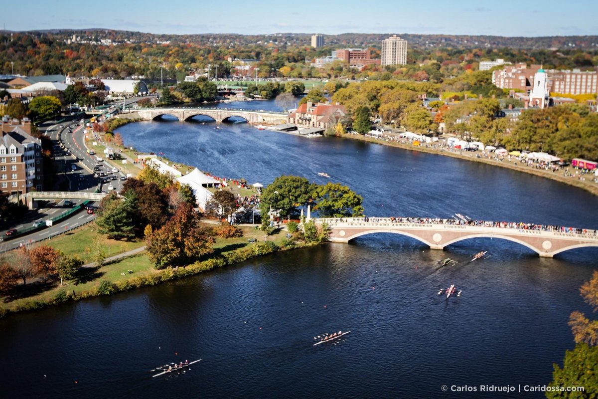 The Head of the Charles Regatta begins tomorrow! To the 11,000 competitors, 2,400 volunteers, and 400,000 spectators, welcome to Cambridge! @HOCR