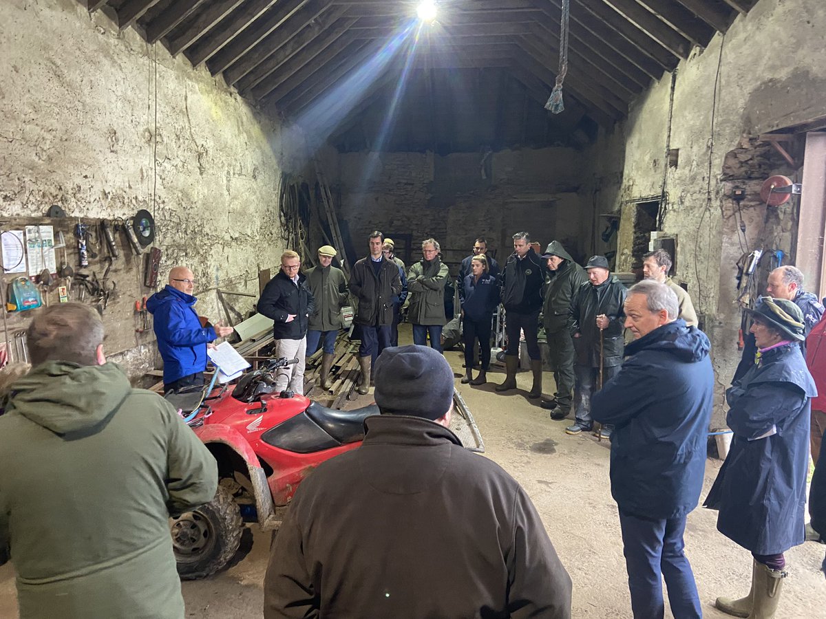 ClareSturla's tweet photo. Really useful rural crime walk and talk at Buckholm Farm today. Lots of information and advice shared @ScotLandEstates @ScottishPARC @nwatchscotland https://t.co/uPdjAL4hhe