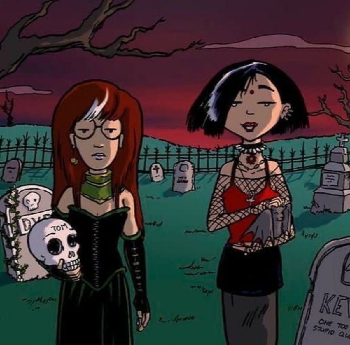 StevenW90198265's tweet photo. #daria #sicksadworld #janelane #90s #90sculture #90smusic #grunge #creativeart #blackandwhiteart #mtv #graphicartwork #graphicart https://t.co/99lqO3JldS