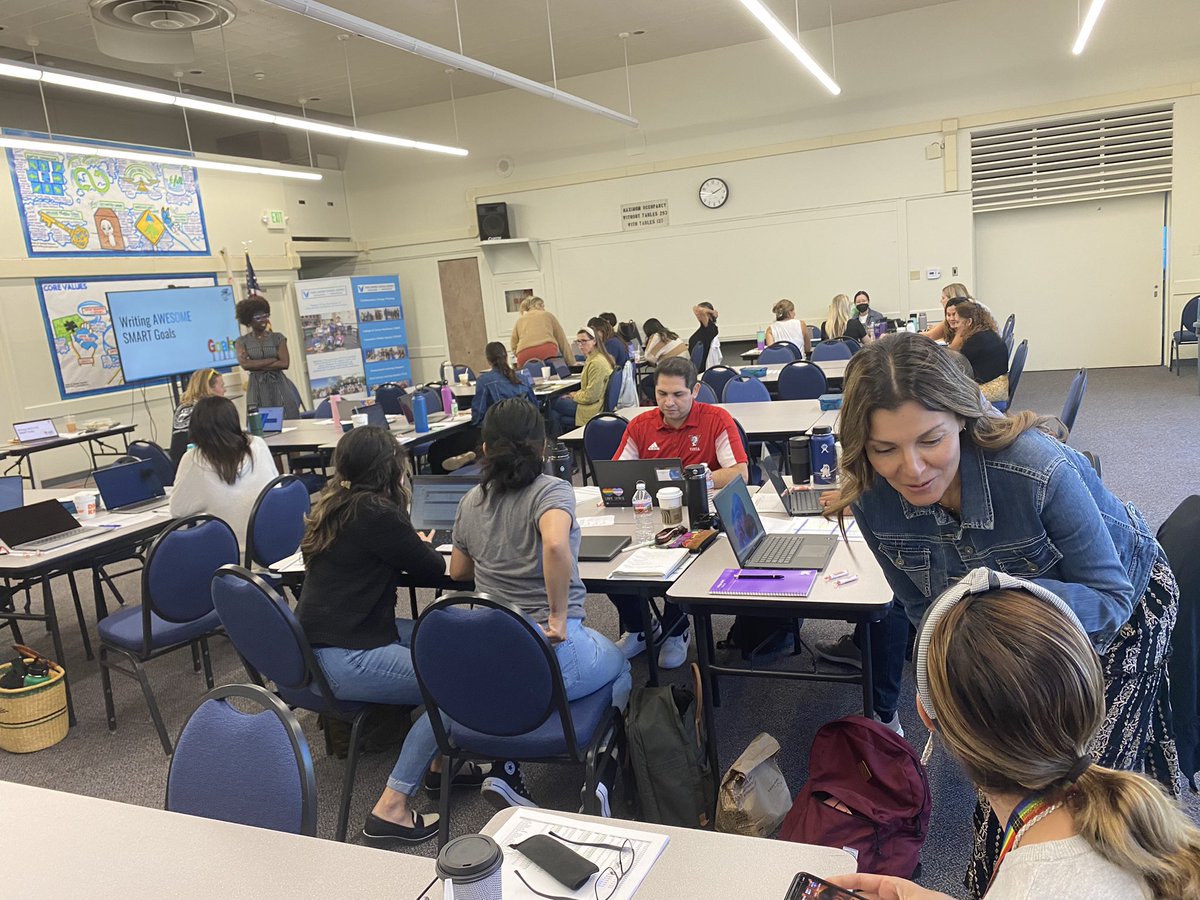 Amazing VUSD School Counselors analyzing outcome data and creating SMART goals <a href="/VistaBlueprint/">Vista Unified</a> <a href="/hatchingresults/">Hatching Results</a>
