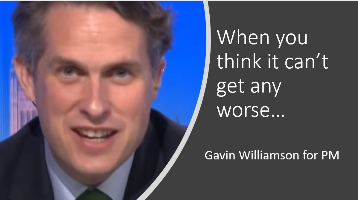 NotRealGav's tweet photo. I officially announce that I am throwing my hat in the ring for the Leadership Contest.
I will do to this country what I did for Educasion... (completely F&*^ it up!)
Only 99 more MP endorsements needed.
#VoteGavin https://t.co/adsnRn1TTg