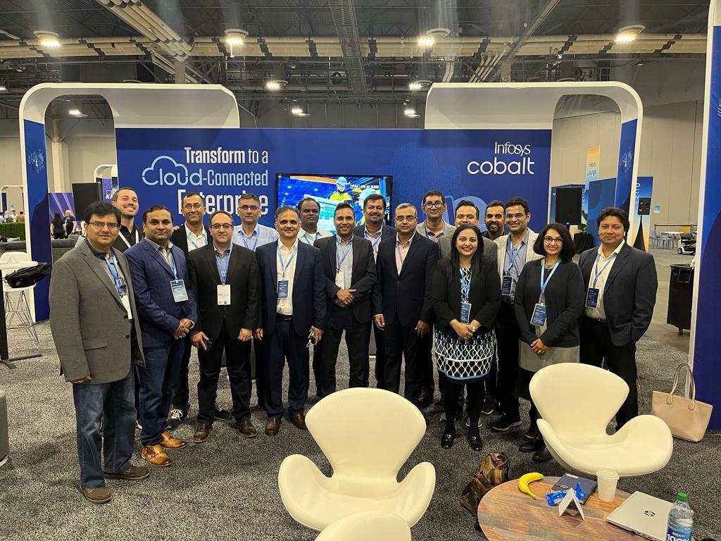 InfosysAmericas's tweet photo. It's a wrap at #OCW at Infosys booth 202. #InfyatOCW #InfosysCobalt #Cloud https://t.co/oB3Dfghc9G