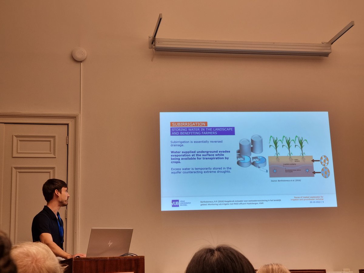 SyedHydro's tweet photo. What a fantastic day at Boussinesq Lecture 2022 @Boussinesq2 with #science, #networking and an inspiring talk by Ying Fan Reinfelder. It was also great to meet a couple of my former colleagues, including  my PhD promotor @MarijkeHuysmans. @hydr_vub @HydrologyWur https://t.co/435Wb1KJms