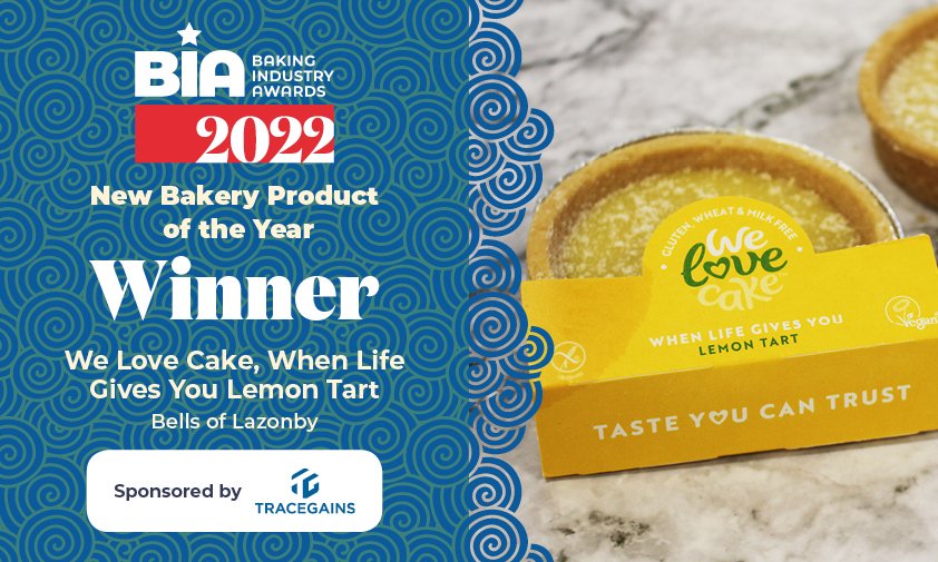 British Baker (@britishbaker) on Twitter photo And the winner of the New Bakery Product of the Year sponsored by <a href="/TraceGains/">TraceGains</a> is Bells of Lazonby's "We Love Cake, When Life Gives You Lemon Tart"
#BakeryAwards And the winner of the New Bakery Product of the Year sponsored by <a href="/TraceGains/">TraceGains</a> is Bells of Lazonby's "We Love Cake, When Life Gives You Lemon Tart"
#BakeryAwards