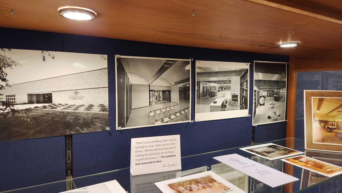 As Michigan Library Appreciation Month continues, swing by the display case at the Main Library to learn more about the West Bloomfield Library through the years! #ThrowbackThursday