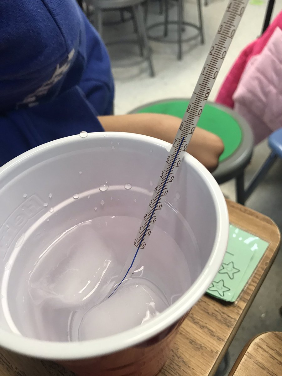 TNorton2nd's tweet photo. Science and math in one investigation! We practiced skip counting and rounding when reading a thermometer today. #weathertools #AshlandSOAR #2ndgradescience https://t.co/Grnm9HmC1F