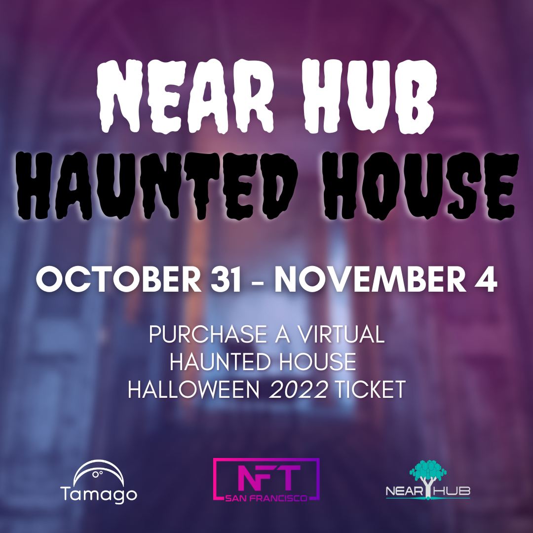 You don't want to miss this epic VR Haunted Halloween House that's hosted on <a href="/NEARHub_online/">NEAR Hub</a> October 31-November 4th! 

RSVP for the first 200 tickets before it's too late. 

forms.gle/893H9RCG2xiZWg…

#NFTartist #NFTCommmunity