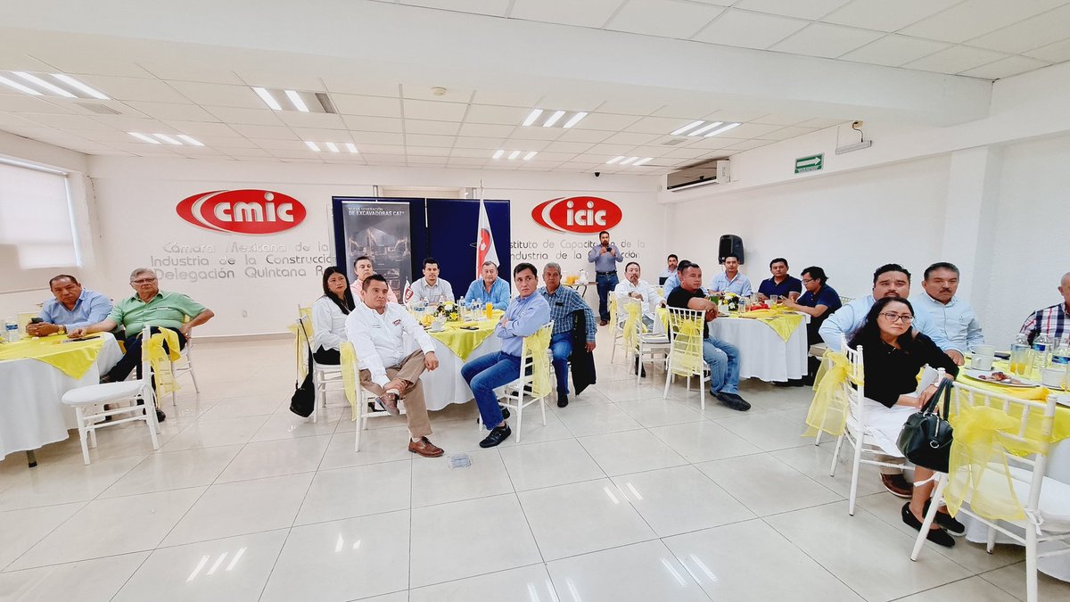 <a href="/Covaqroo/">Covaqroo AC</a> participando en el desayuno en el Aniversario de <a href="/CMICqroo/">CMICqroo</a>. Muchas felicidades!!!!