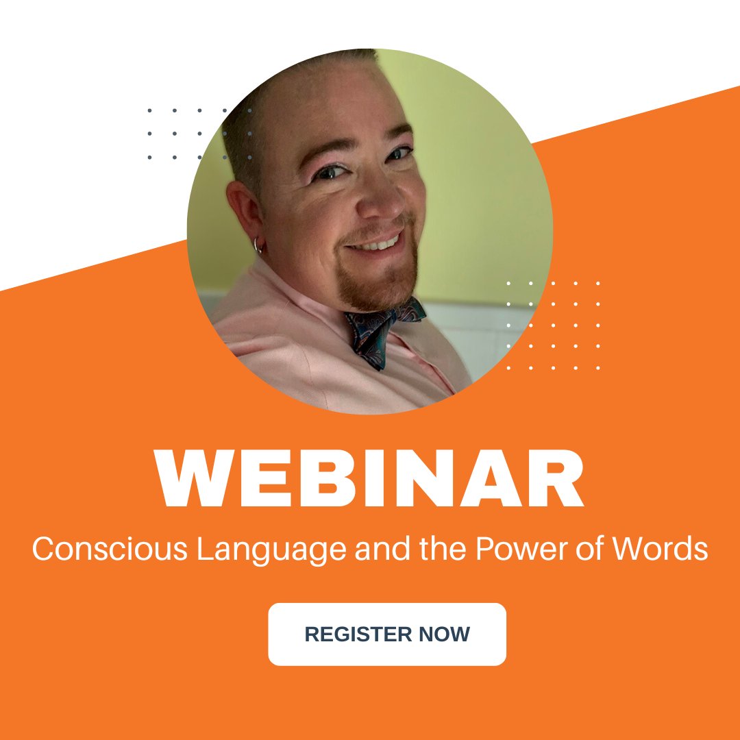 🎉 WEDNESDAY! 🎉

Join us on Wed, Oct 26 at 12:00 PM for  Conscious Language and the Power of Words with <a href="/ZrAlexKapitan/">Alex Kapitan (Radical Copyeditor)</a>!

Alex Kapitan will discuss the power of language to do harm and share concrete conscious language practices.

Register today! ow.ly/SWJo50KXwga