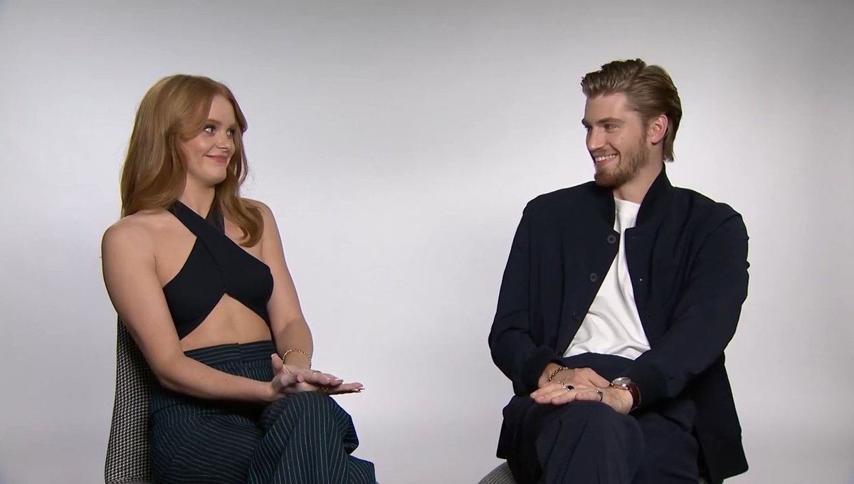 archiveacowen's tweet photo. no thoughts. head empty. just abbey and danny in an interview of fate https://t.co/gt0wpjM5GY