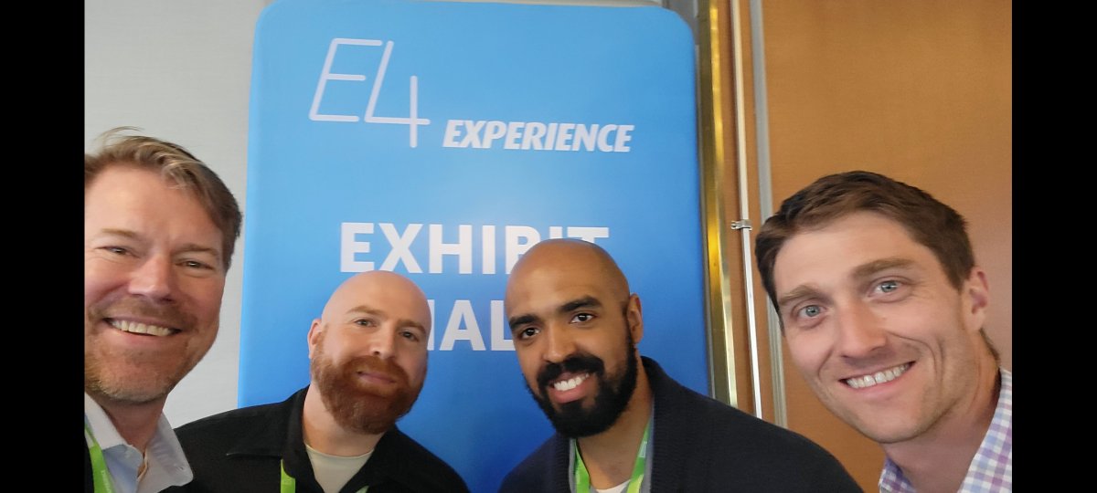 BillVerrex's tweet photo. Excited to see great audio visual solutions, amazing partners, and industry friends at the #E4Experience in Boston today.  Thank you @ExertisAlmo!
#avtweeps @JohnARiley3 https://t.co/pPpx9UqLWn