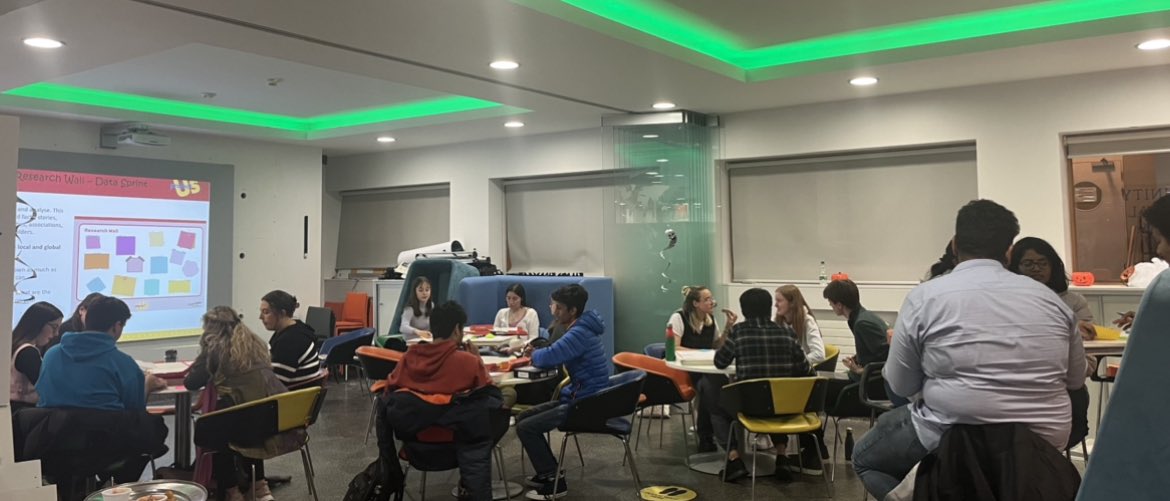 concernactive's tweet photo. Achieving #SDG5 in & through education was at the heart โฅ๏ธ of many #ProjectUs X @stand_ie #SDG design thinking solutions @tcddublin tonight, with emphasis on the need for investing in girlsโ education, in situations affected by climate change & conflict. #GenderJusticeNow https://t.co/mqfWKD7knM