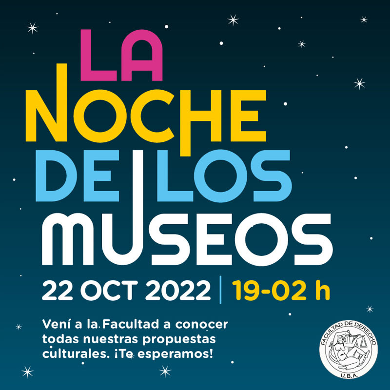 extension_fduba's tweet photo. 📢 Noche de los museos 2022

🏛️Comenza tu recorrido en la Facultad

A partir de las 19 hs, vení a disfrutar de las diferentes actividades 

¡No te lo pierdas! ¡Te esperamos! https://t.co/eCzQdAvmvO