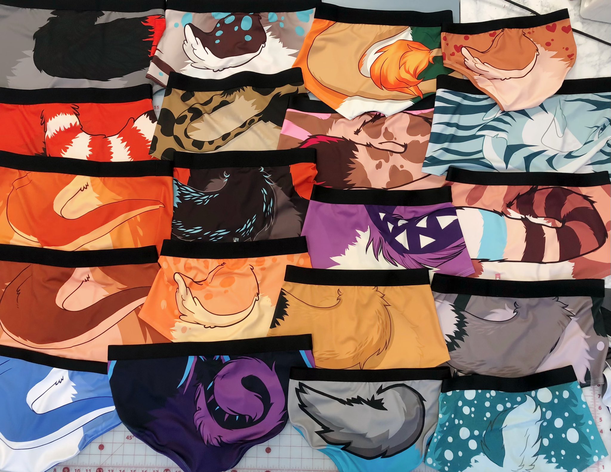 Tail Ends 💫 🔜 FURPOC on Twitter: "Just a few of the tails we got sewn