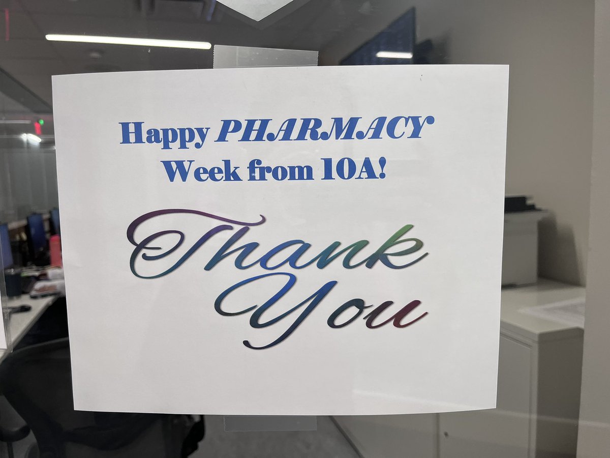 CashCatie's tweet photo. Feeling loved and SO lucky to be a part of this ABMT team @DukeHMCT ☺️ Happy #PharmacyWeek everyone! #Oncopharm https://t.co/ogiKWlkLyV
