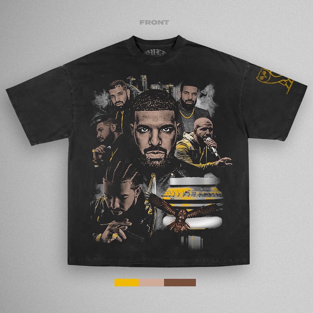 OuldClothes's tweet photo. “DRAKE” tee by me
Releasing Monday 10/24 https://t.co/es8hzHlEDv