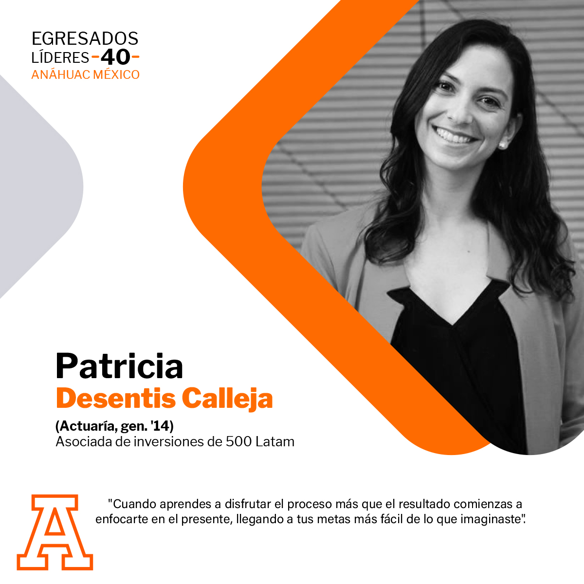 egresadoanahuac's tweet photo. "Los jóvenes son los actores más importantes para mejorar nuestro país[…]" Conoce a Patricia Desentis (Actuaría, gen. 14), Asociada de inversiones de 500 Latam. #EgresadasAnahuac
https://t.co/MFrizlnMdy https://t.co/sGUruTBSip