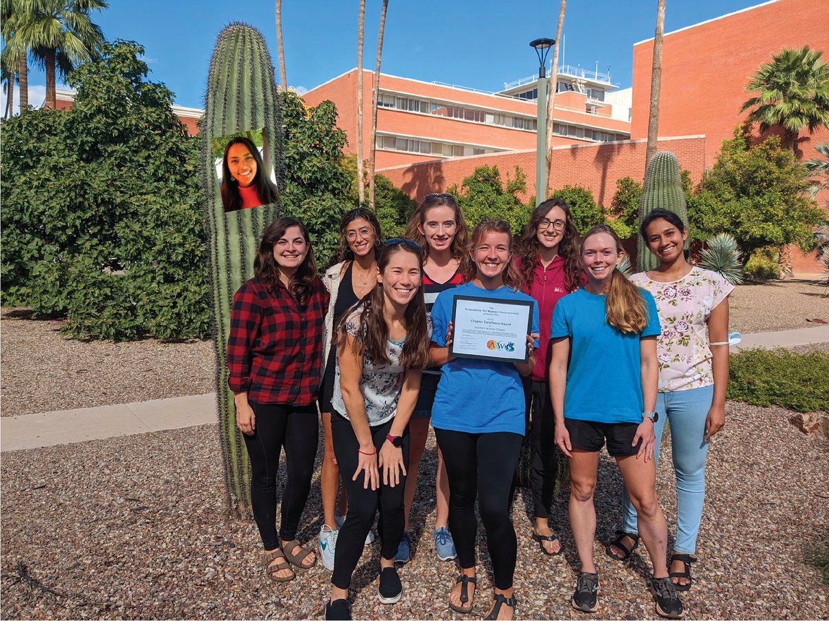 Arizona_AWG's tweet photo. The University of Arizona Southern AWG Chapter officers are delighted to have received the 2022 Chapter Excellence award! https://t.co/axELuydZRt