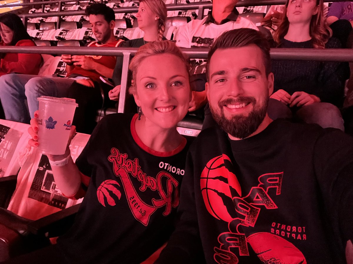 JessElliston's tweet photo. @wethenorth GAME TIME! From UK to Toronto! @raptors https://t.co/7qXwvQJTuH