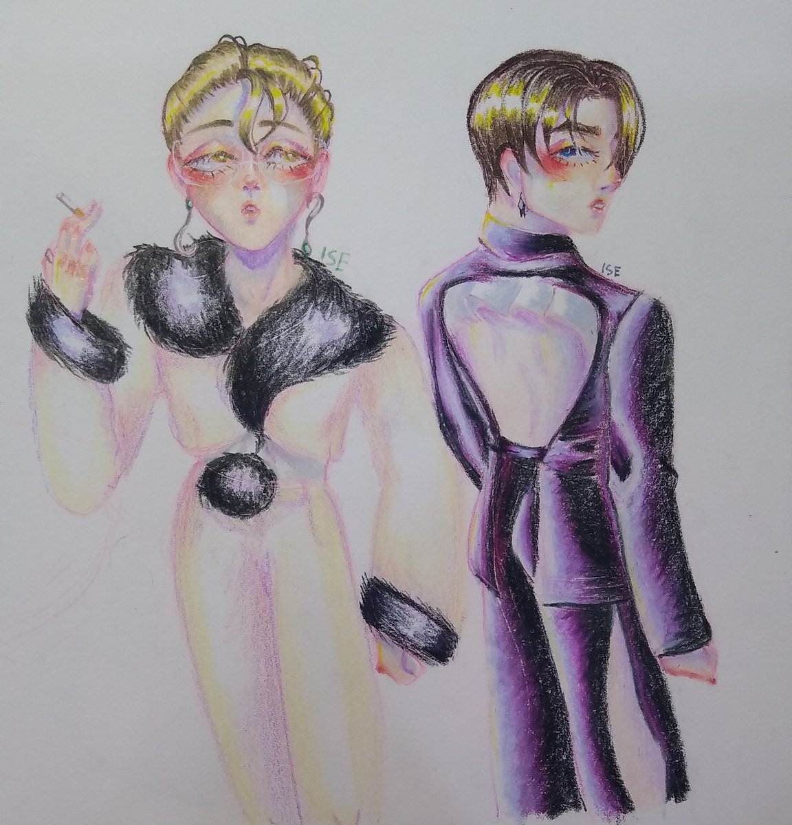 ise_berry's tweet photo. Edward and Bruce but yassified 🦇❔
.
.
.
.
.
.
#theriddler #riddler #TheBatman #batman #brucewayne #edwardnashton #riddlebat #dccomics #traditionalart #artistontwitter #artmoots https://t.co/zMYHvLg6pX