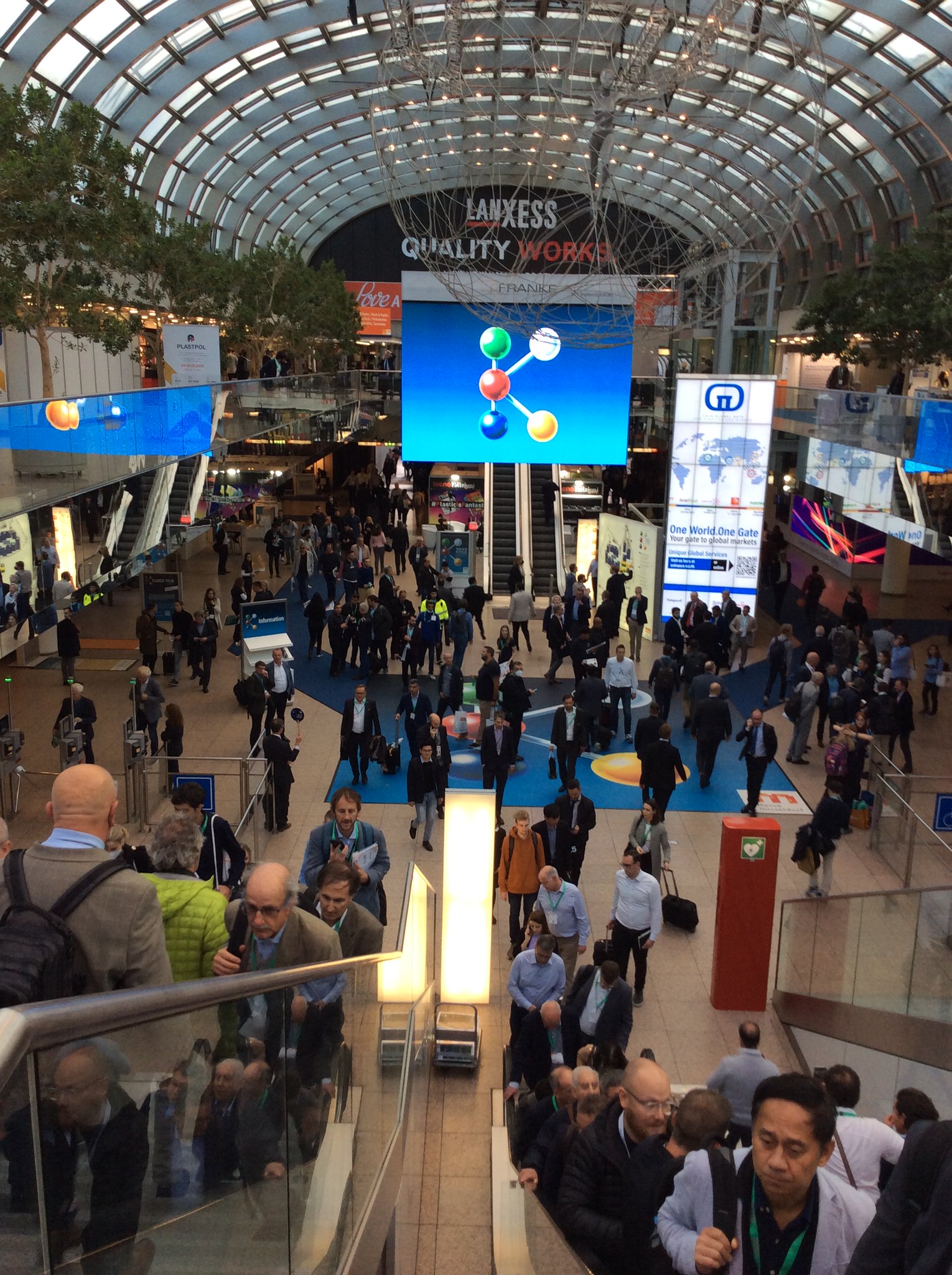 Canadian Plastics on Twitter "One of the best views at K_tradefair