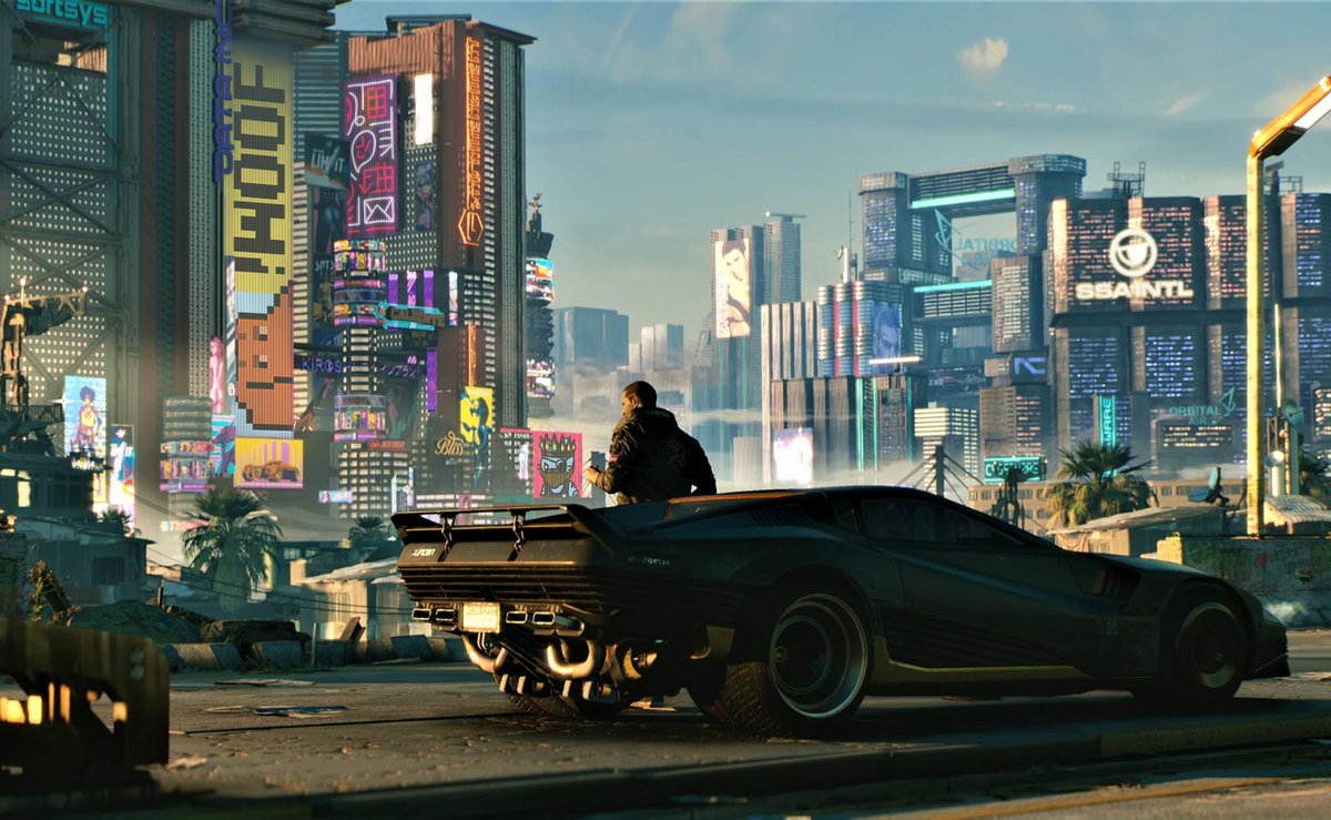 iamdos's tweet photo. Cyberpunk 2077 has to be the most detailed, close to IRL ‘metaverse’ built so far. Does anything compare?

--
Night City feat. @CryptoRayRays, @SSA_INTL, @VinnieHager, @CoolCatsNFT https://t.co/h99ArFLyJk