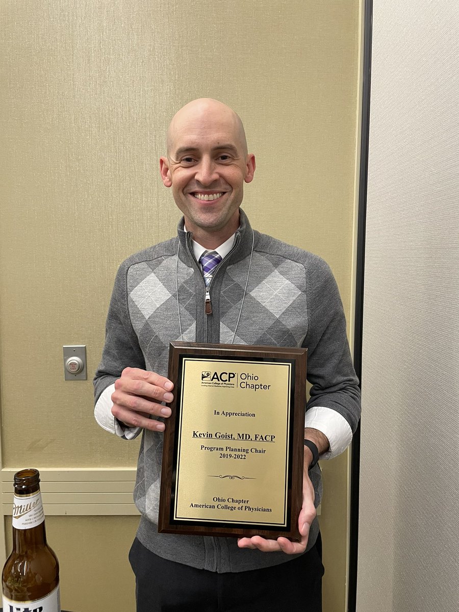 Great first day <a href="/OhioAcp/">ACP Ohio</a> meeting today! Made possible by <a href="/kjgoistMD/">Kevin Goist, MD, FACP</a> and his team.