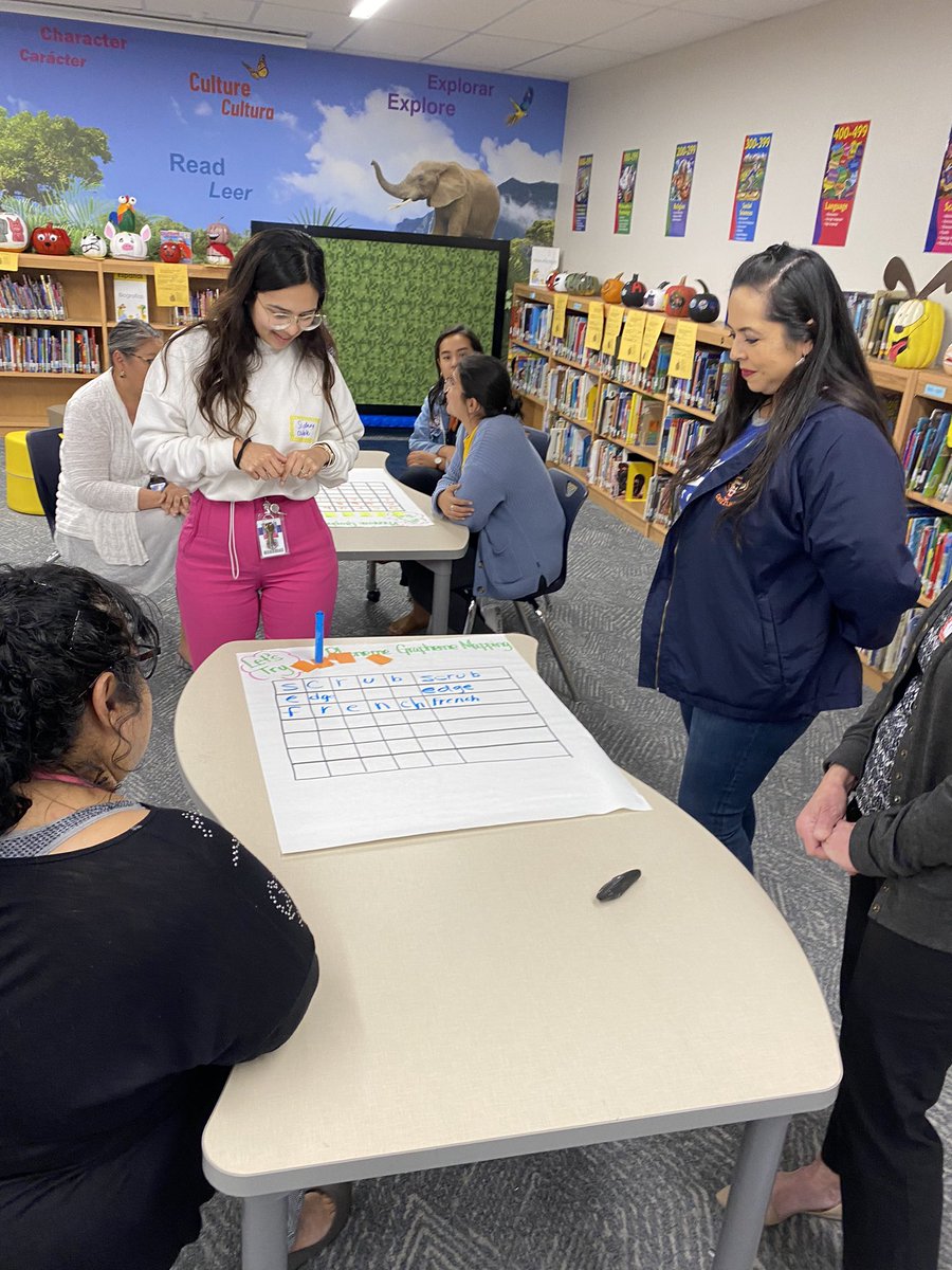 SandraReadSPC's tweet photo. Great learning with my reading friends today @NISDPassmore Kudos to my co teachers from @NISDCable who stepped up to be leaders in phoneme manipulation.  Thank you so much! #TRA_Northside 🔥@NISDMaryHull @NISDMeadowVill @NISDMead https://t.co/NdwU6e90uC