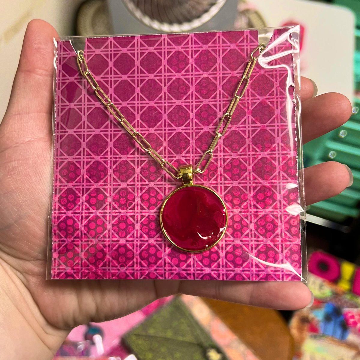 Grab a one or a kind necklace from em’s gems💎💖