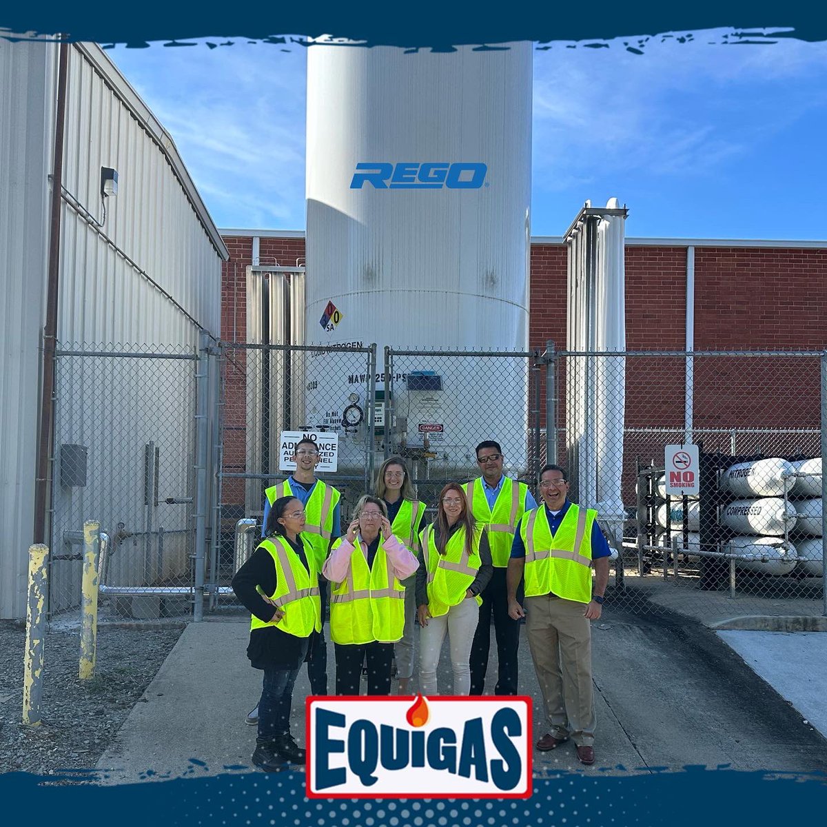 equigas's tweet photo. Thank you @RegOproducts for your worm and excellent hospitality, during the technical training to the EQUIGAS Team.
Only RegO offers 10 year warranty and most important, it is made in the USA.
#REGOproducts #Dover #OPW #EQUIGAS #MadeInUSA #IndustrialGas #CryogenicEquipment https://t.co/eRtxgJhRBf