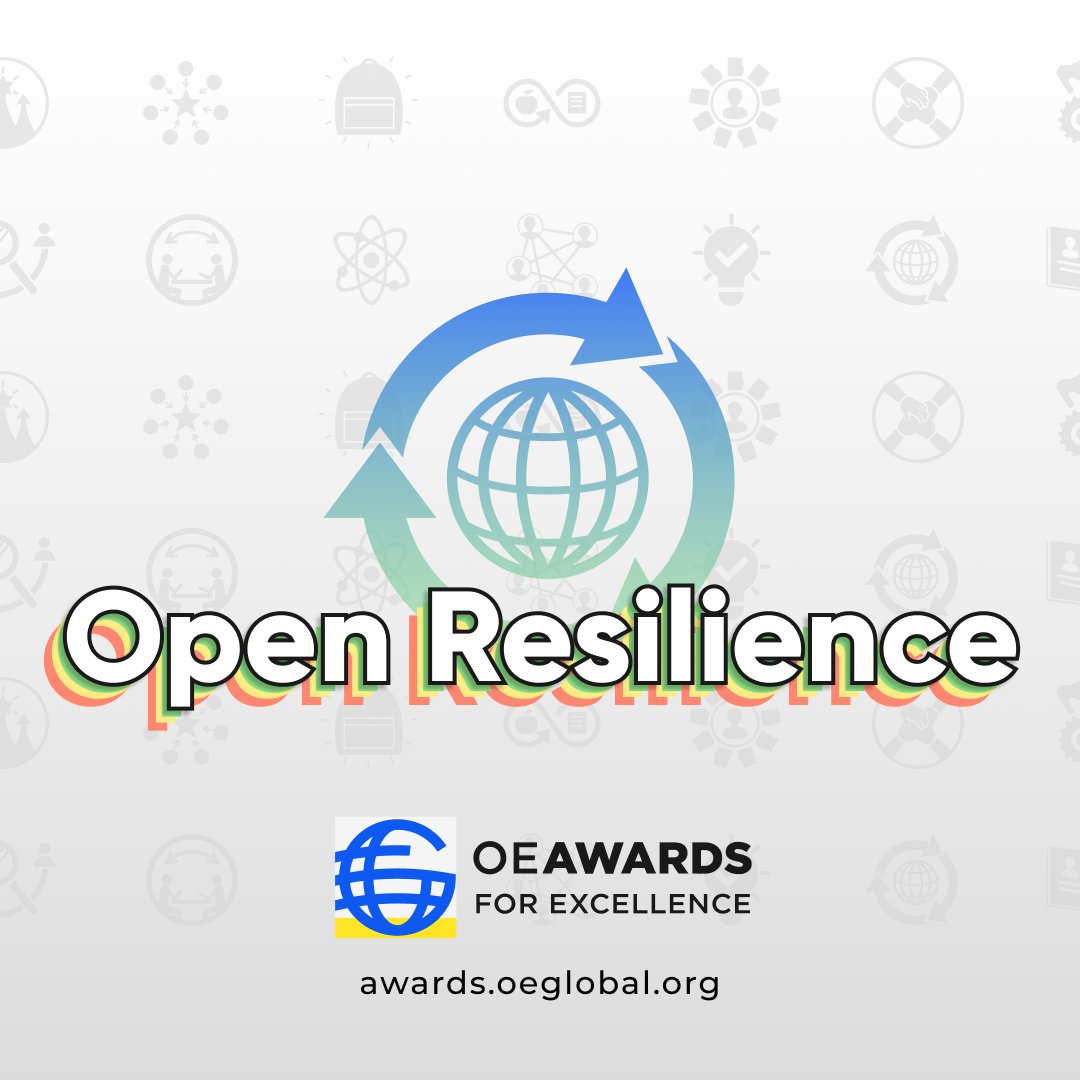 OpenEdGlobal's tweet photo. π #OEAwards22 #SpecialAwards winner: #OpenResilience
The Scientific Library to advance Open Education in Ukraine spearheaded by Tetiana Kolesnykova, at @diitlib @UsustLibrary, #Ukraine has been awarded the Open Resilience Award 2022. π
#OEAwards #OpenEducation #OpenEdGlobal https://t.co/dmcOd7lJOb