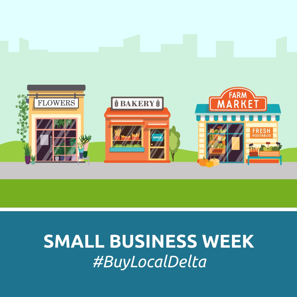 tba_biz's tweet image. Thanks @CityofDeltaBC for supporting Small Business Week in Canada. Show your appreciation and support the economic recovery and resilience of Delta businesses and buy local!

#SmallBusinessWeek #SmallBizWeek #Annacis #Ladner #NorthDelta #Tilbury #Tsawwassen #DeltaBC