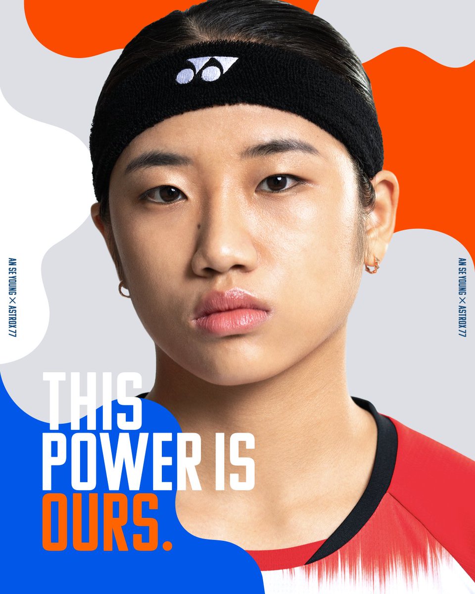 yonex_jp's tweet photo. 私は特別、優れた選手じゃない。
ただ、たくさん練習している。
試合でも、誰より粘り強く
コート中を駆け回る。
そうすれば難しい相手にも勝てる。
才能でも、フィジカルでもなく、
積み重ねた努力の果てに。
私は今、新たなパワーを手に入れた。
THIS POWER IS OURS.
AN SE YOUNG
#ASTROX77 https://t.co/EeIRniyZia