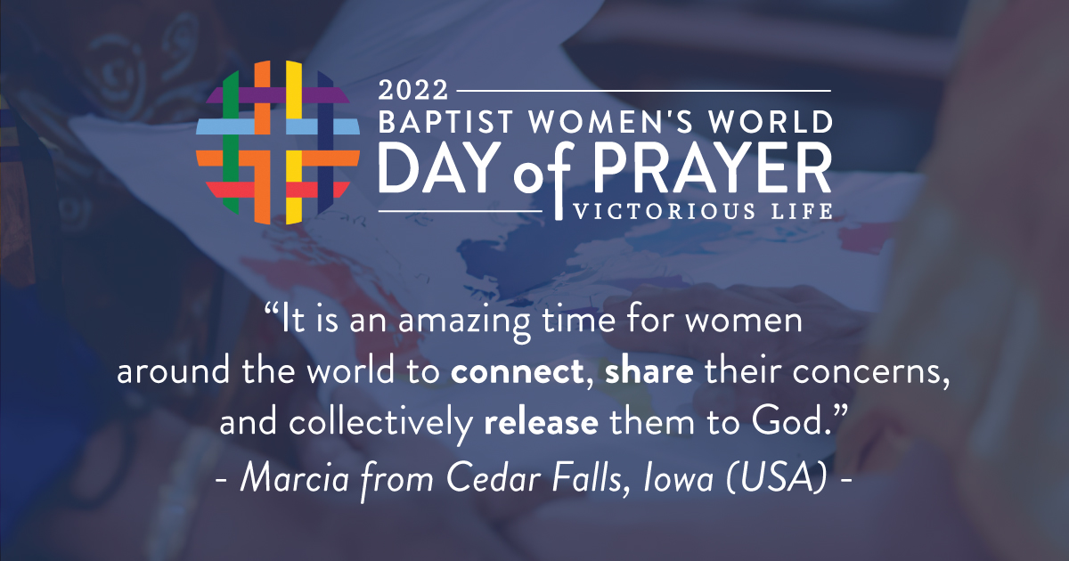 BWAWomen's tweet image. Will you join Marcia to connect, share, and release prayers to God? Join the movement at BWAWomen.org/day-of-prayer. #2022dayofprayer