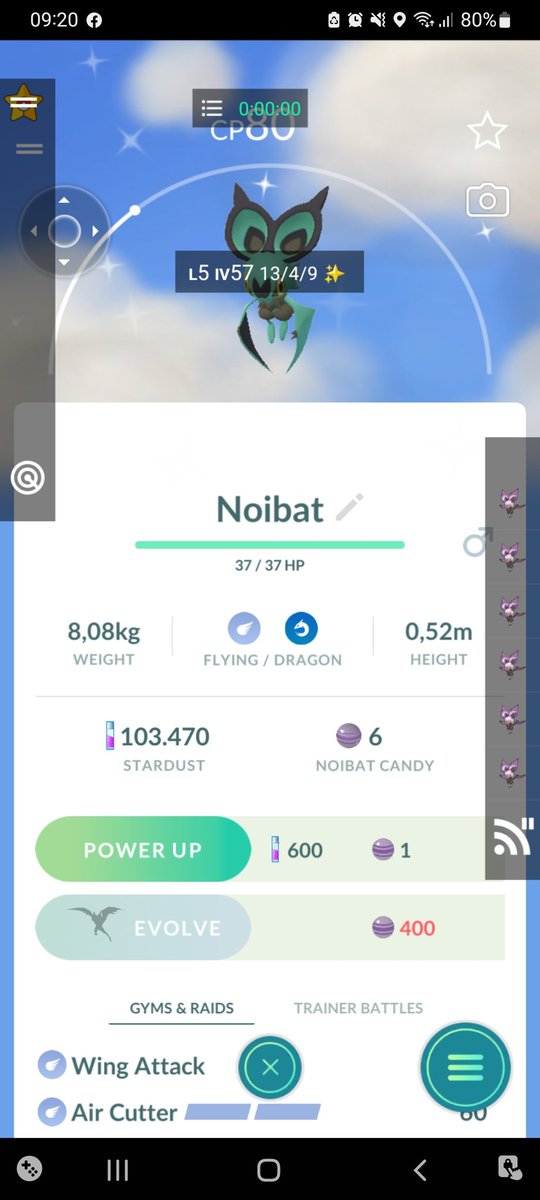 Iv100Pokemon's tweet photo. Mini account shiny noibat for sale
#ShinyPokemon #ShinyCheck #PokemonGOfriend #PokemonGOApp https://t.co/lWeqgVRbtx