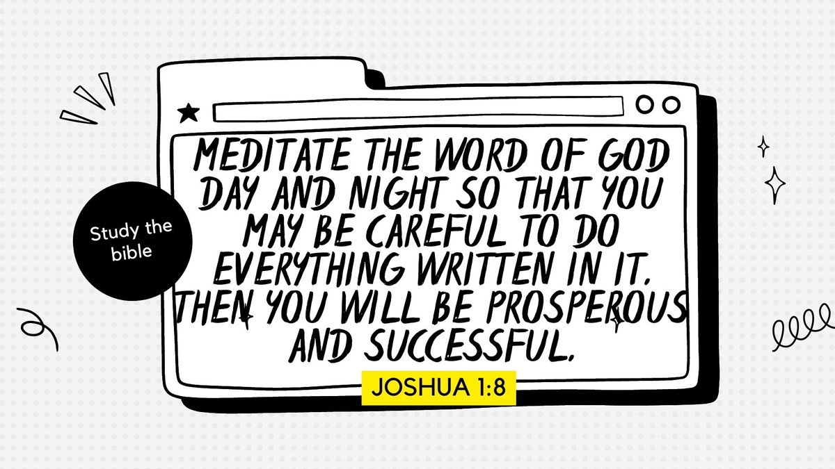 jtlhccYOUTH's tweet photo. You want to have a successful and prosperous life? The secret is to meditate the word of God day and night and everything written in it you must do and follow. 

Oooops! Nag devotion ka na ba? <3 https://t.co/YpSY3XC8Rt