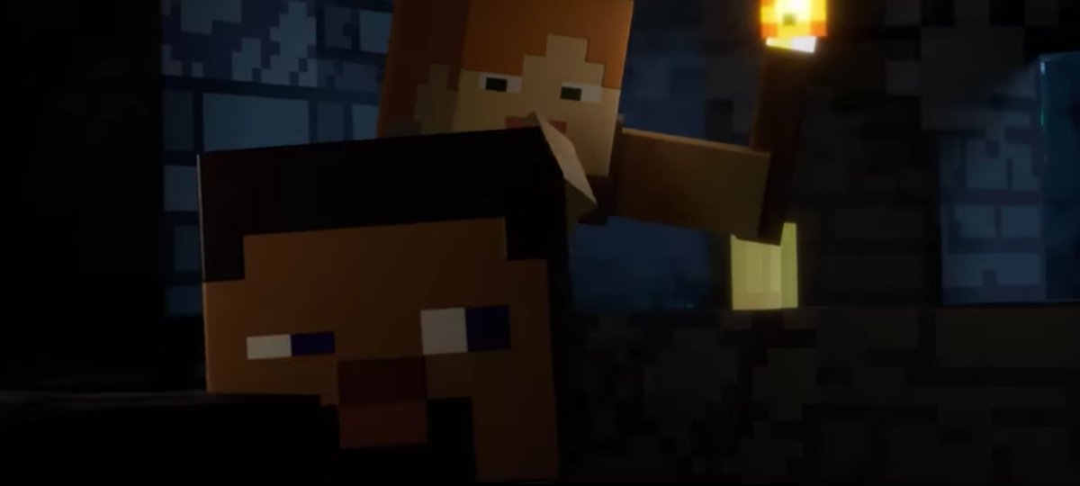 Ladisepic's tweet photo. THE NEW OFFICIAL MINECRAFT VIDEO CONFIRMS THAT IT IS INDEED HIS MOUTH AND NOT HIS BEARD HE JUST HAS A HAPPY RESTING FACE https://t.co/ve8xt9iNut