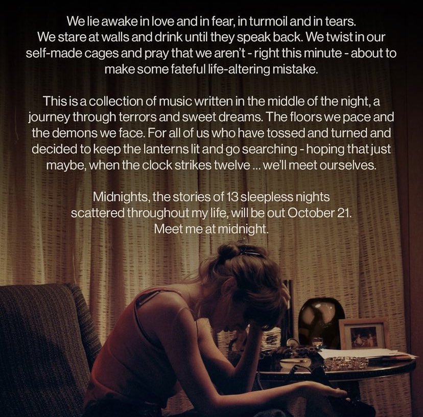 JstDuckinAround's tweet photo. Midnights first post vs Back to December music video #TaylorSwift https://t.co/HzReOZlDXa