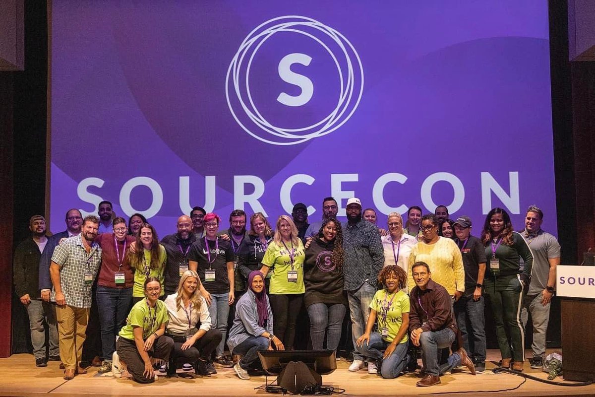 #sourcecon  was an amazing success this year! I’ve been a part of the community for many years, and contributed to a few events virtually. This year, I had the amazing privilege to present “in-person.” The response was overwhelmingly positive and my 🪣 is filled with gratitude.