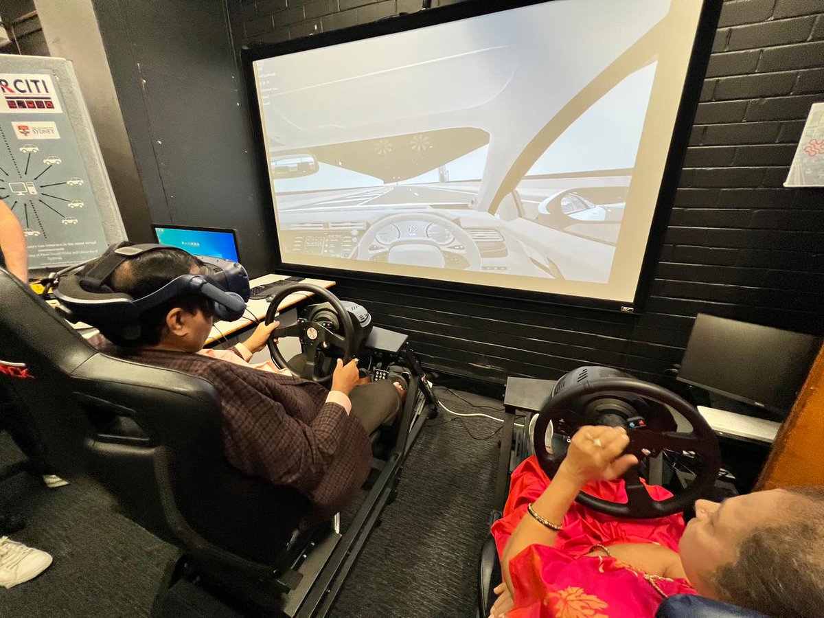 OfficeOfNG's tweet photo. Union Minister Shri @nitin_gadkari Ji visited the Research Center for Integrated Transportation Innovation (rCITI) at University of New South Wales, Sydney. @PMOIndia @IndianDiplomacy @MEAIndia @HCICanberra @cgisydney @UNSW @UNSWEngineering https://t.co/ytJmkoyhux