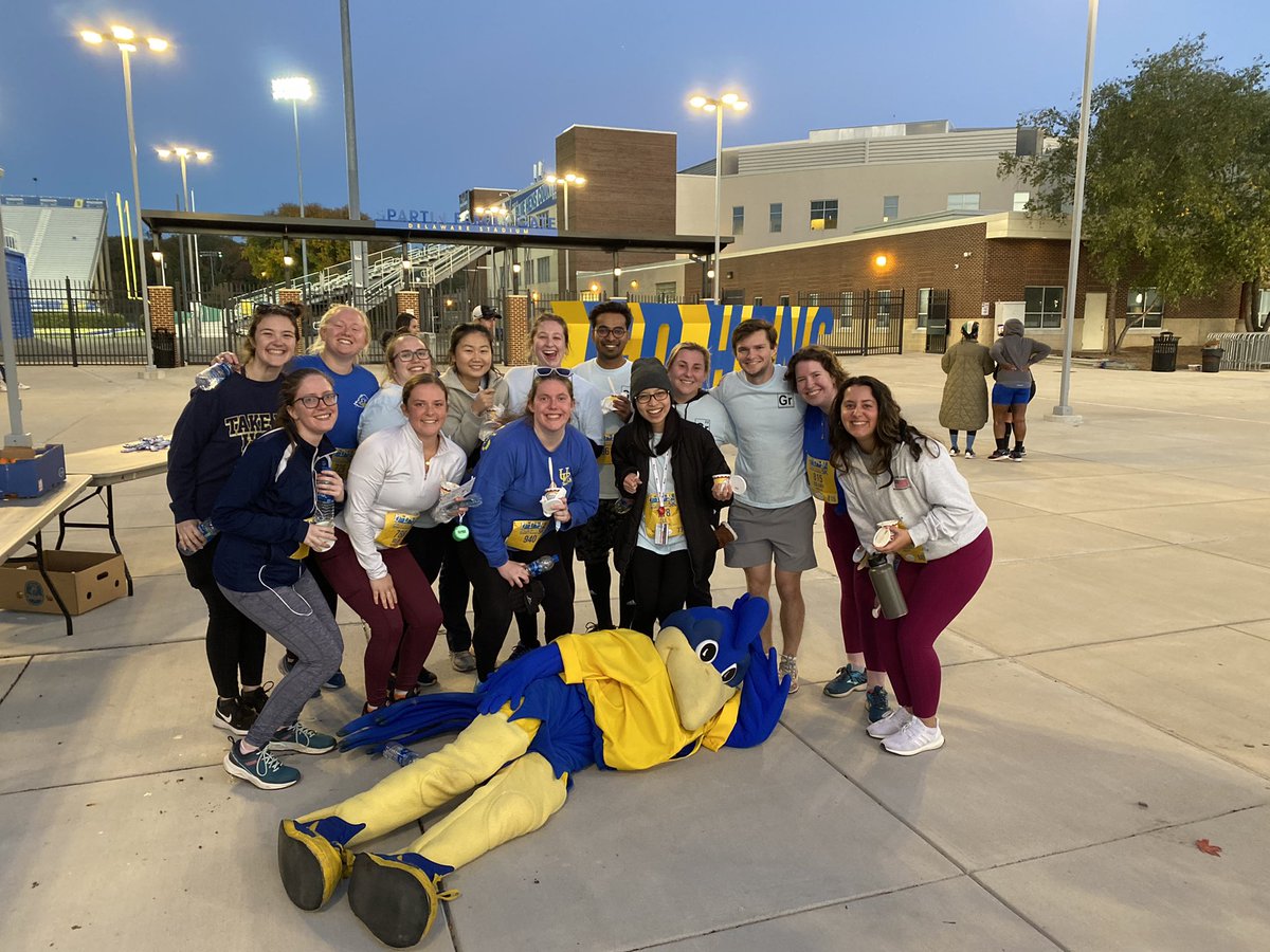 Catherine L Grimes (@clgrimeslab) on Twitter photo Nice night for a run with <a href="/ChemistryUD/">UD Chemistry & Biochemistry</a> <a href="/UDelCBI/">UDelaware_CBI</a> Graduate Students to kick off UD’s <a href="/UDelaware/">Univ. of Delaware</a> homecoming. Thank you <a href="/KAWodzanowski/">Dr. Kimberly Wodzanowski</a> for making the trip back. Congratulations to <a href="/ellie_meck/">Ellie Meck</a> for bringing a medal back to lab🏅 Nice night for a run with <a href="/ChemistryUD/">UD Chemistry & Biochemistry</a> <a href="/UDelCBI/">UDelaware_CBI</a> Graduate Students to kick off UD’s <a href="/UDelaware/">Univ. of Delaware</a> homecoming. Thank you <a href="/KAWodzanowski/">Dr. Kimberly Wodzanowski</a> for making the trip back. Congratulations to <a href="/ellie_meck/">Ellie Meck</a> for bringing a medal back to lab🏅