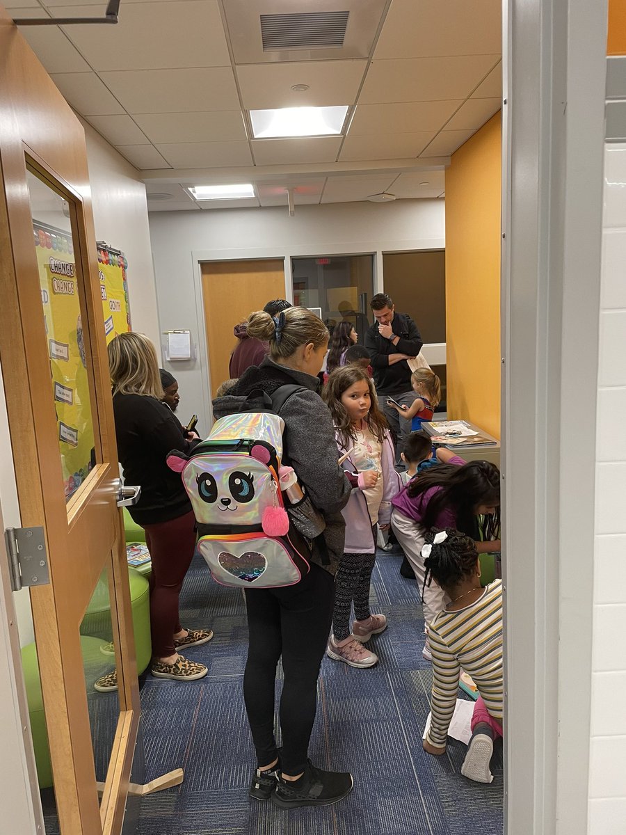It was a busy night at the Goodnow Free Library during Curriculum Night!! I hope everyone enjoys their new books! 📚 Thank you to all who offered to donate too! #WeAreGoodnow
