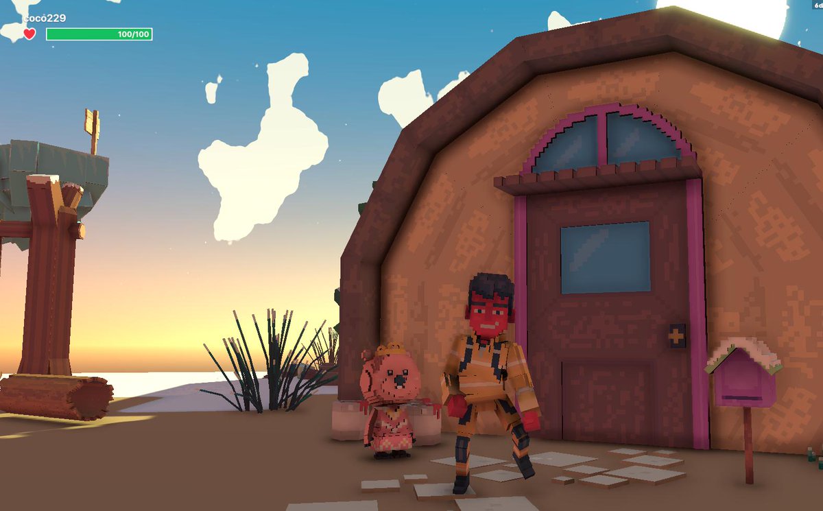 Coco229aa's tweet photo. @TheSandboxGame I just finished my quest on Pororo experience on the #SandboxAlphaS3 for a chance to win a Season 3 Alpha Pass! Here I am with a cute Pororo. Check out my screenshot!

#Pororo https://t.co/E5Dh9fQGZw