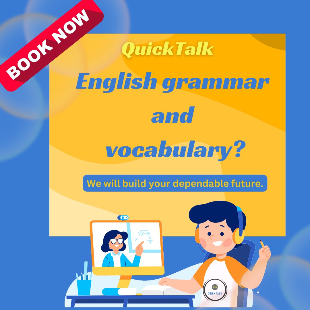 avicflores's tweet photo. 👉Here at QuickTalk, learning is fun and interactive.

✔️, Talk to us! To learn English with Teacher Avic the fun way!😊
Please feel free to visit QuickTalk@Strikingly and book your lesson now!
quickstar #patience #onlinelearning #esl #readingisfun #quicktalkavic #quicktalkesl https://t.co/4wMkMGH3Hg