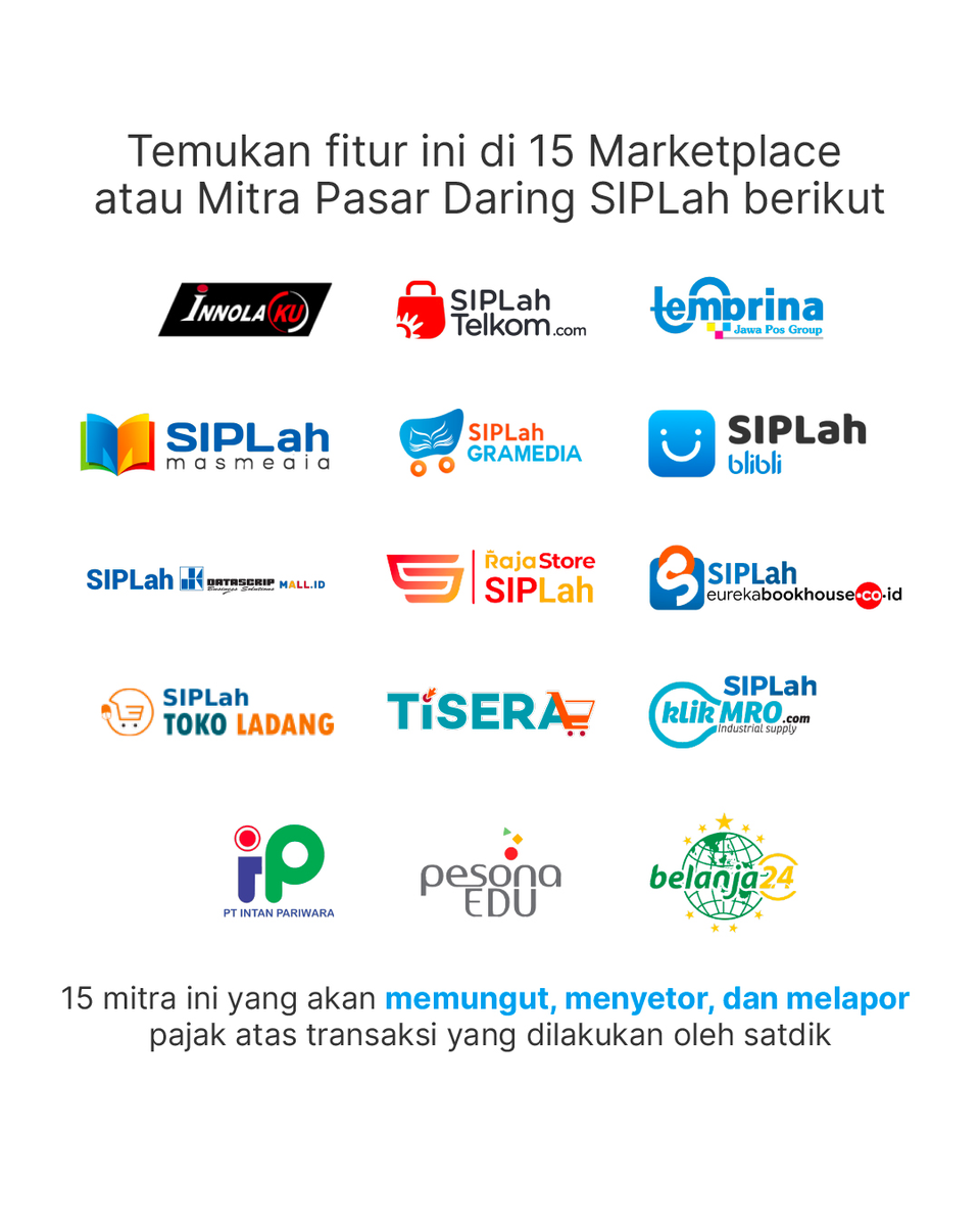 pusdatin_dasmen's tweet photo. Ada yang baru di SIPLah! 
Saat ini Fitur Invoice Pembayaran Barang berdasarkan PMK58/03/2022 sudah terimplementasi pada 15 Mitra.

Ayo bagikan informasi ini kepada satuan pendidikan lainnya.

#SIPLahKemendikbud
#PBJSatdik
#MitraSIPLah https://t.co/EkPSp1Yvha