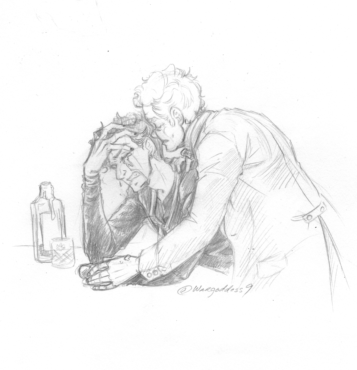 wargoddess9's tweet photo. @koko_iep 20. Tears/Comfort

Angst Time!!! :D https://t.co/v1684anatQ