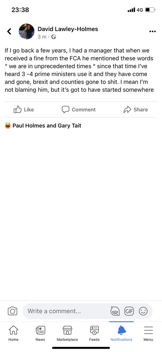 DTH79's tweet photo. My homage to you Colin ha ha https://t.co/hOX6vrXwc9