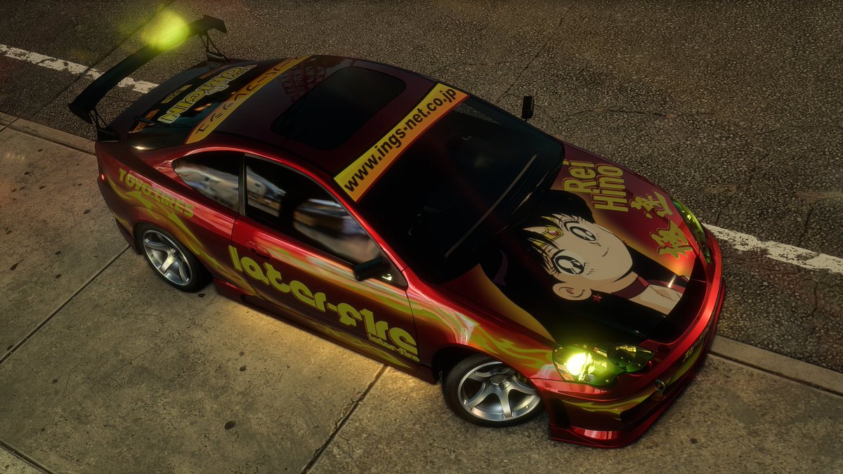 TheSpeedFactor1's tweet photo. Need For Speed Heat
Sailor Mars DC5
2/2
#NeedforSpeedHeat #Itasha #SailorMars #Honda #Acura #IntegraDC5 https://t.co/I6xZANwKmv